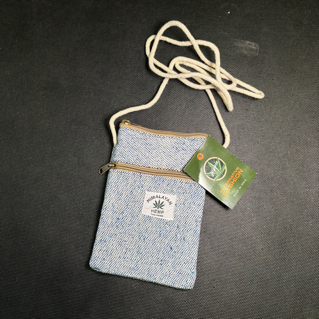 Brand New Himalayan Hemp Crossbody Bag EcoFriendly Handmade